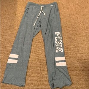 PINK teal blue sweatpants!